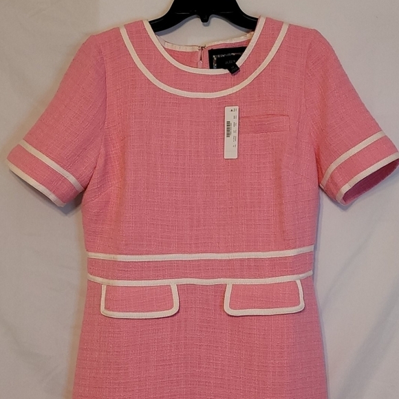 J Crew Tweed A line Dress with Flap Pockets - Picture 7 of 16